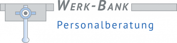 Werk-Bank Personalberatung Logo grau blau